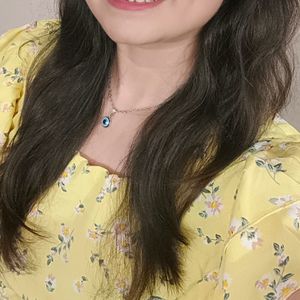 Yellow Floral Top With Layered Sleeves