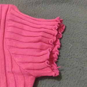 Pop Pink Korean Top