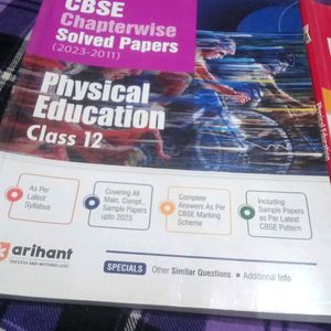 12th CBSE Physical Education Books