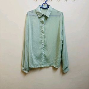 Sea Green Women Top