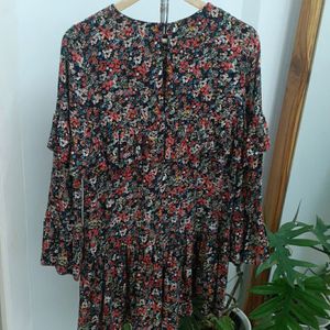 ZARA floral dress