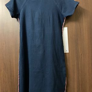 Miss Chase Blue T-shirt Dress