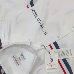 Us Polo Assn White Shirt