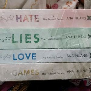 Twisted series,  Love + Hate + Game + Lies  by Ana