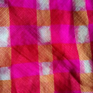 Pink Silk Dupatta Biba