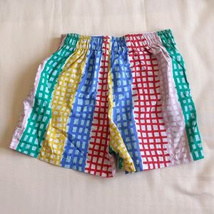 Colour Brick Print Boxers