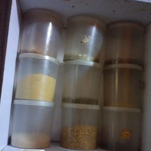 Storage Box Containers For Spices And Pulses