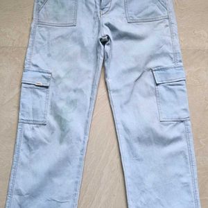 Blue Denim Jeans Waist - 30