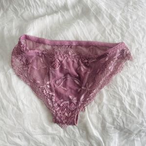 Pink Purple Lace Panty