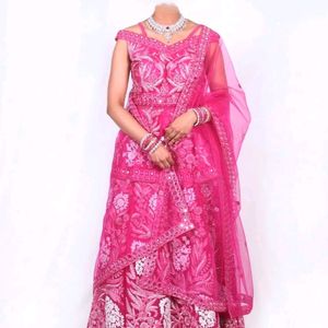 Pink Lehenga