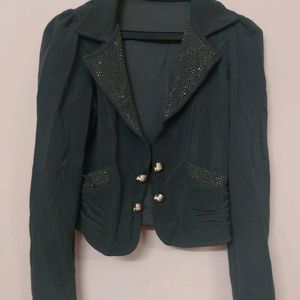 Fancy Jacket Crop Style