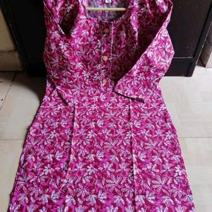 Cotton Straight Kurti