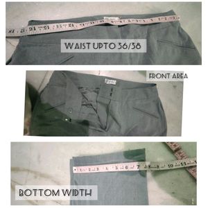 For Sale: Gray Straight Trouser