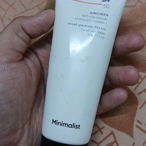 Minimalist Sunscreen