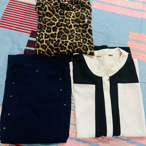 Combo Of 3 ( Women Shirt & Tops)