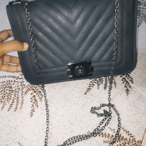 Beautiful Dark Navy Blue Slingbag