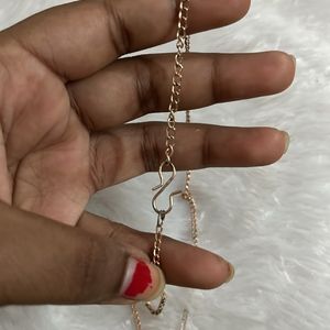 Drop Diamond Rose Gold Neckchain