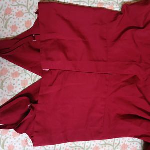 Redish Maroon Partywear Gown