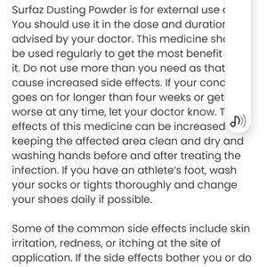 Surfaz Dusting Powder