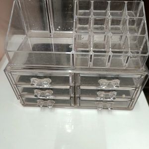 Acryllic Makeup and Jewellery Organizer