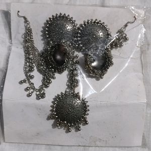 Earrings Maangtika Set