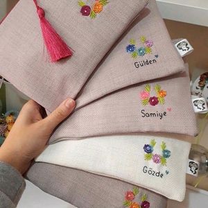 Hand Embroidered Clutch