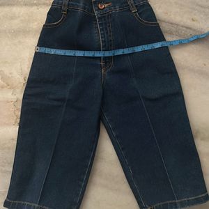 Girls/boys Age 4-6 Denim Capri