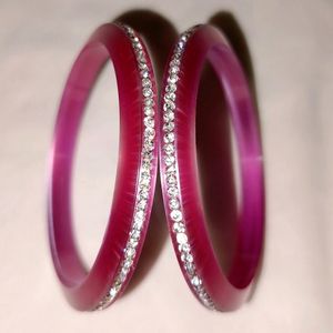 Pink Bangles For Women