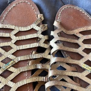 Gold Sandals size 40