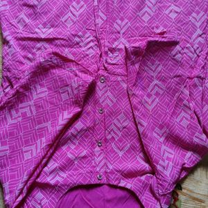 Pink Colour Kurta