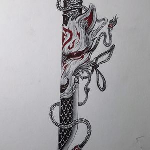 Knife Design Handmade PenArt