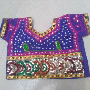 Beautiful Multicolored Kid Lehnga Choli