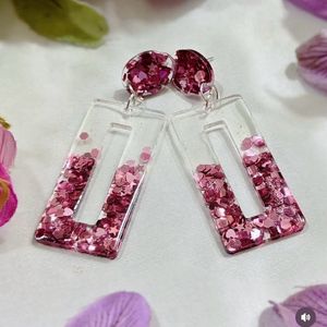 Customised Resin Earrings