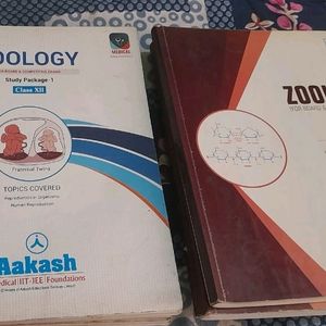 Aakash Zoology 11th 12th Neet Full Set