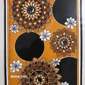 Mandala Canvas Art Piece