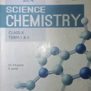 This Is A Class 10 Chemistry Book Scince