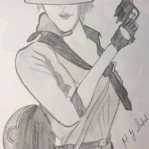 Pubg Pencil Sketch