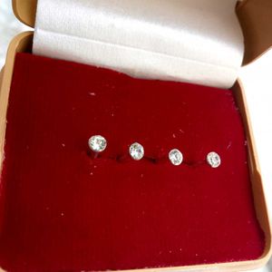 Silver Nosepin Studs