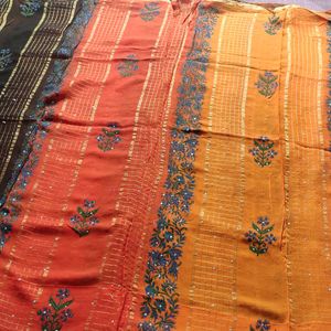 Multi Color Saree