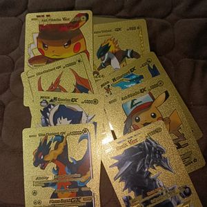 Pokemon Gold Cards