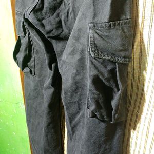 Black Cargo With Jogger Style For Men