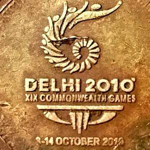 INDIA 5 RUPEES Commonwealth Coin