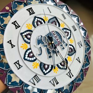 Mandala Art Wall Clock