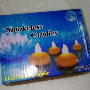 Water Floating Candles- Excellent Box Of Ten