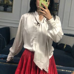 Korean Gorgeous Satin Shirt