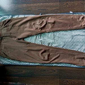 brown track pant