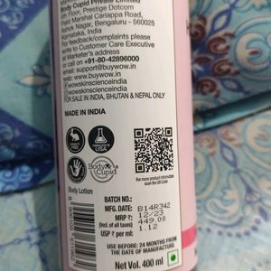 Wow Skin Science Himalayan Rose Body Lotion