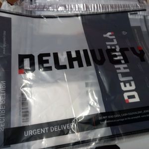 Delhivery Courier Bag With Attached SHIPPING LABEL POD (PVC)