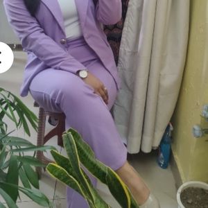 Lavender Business Suit