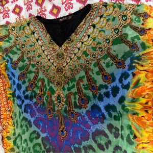 Multi Color Kaftan